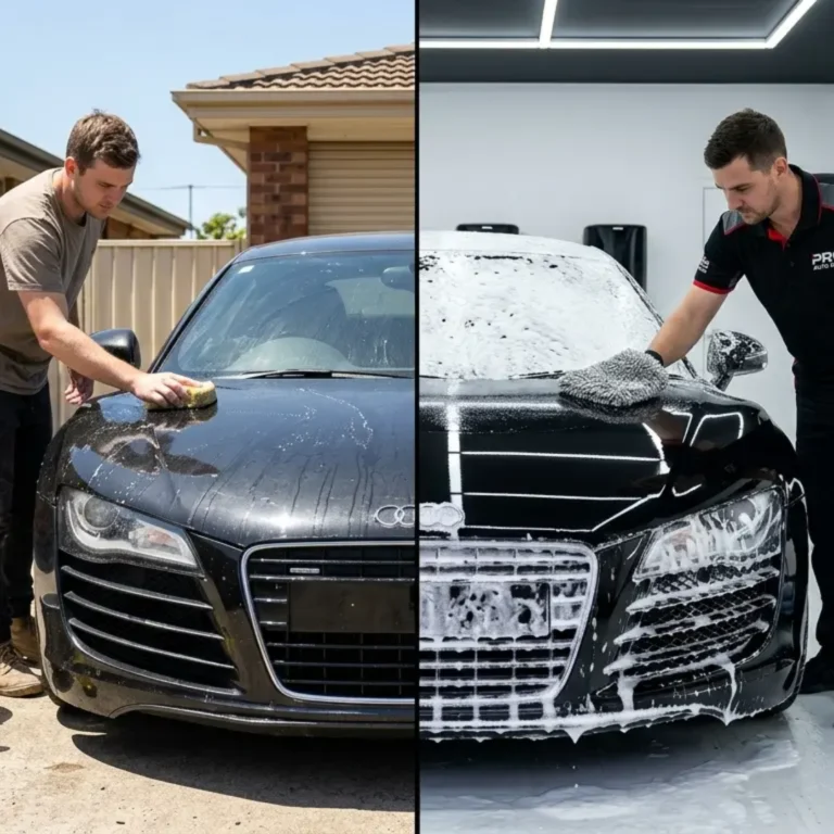 Errores comunes al lavar un automóvil que pueden dañar la pintura